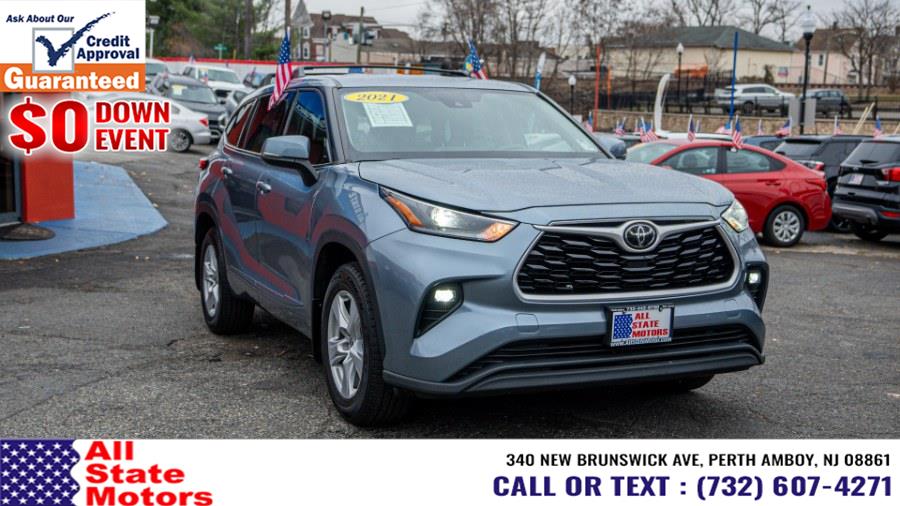 2021 Toyota Highlander LE AWD (Natl), available for sale in Perth Amboy, New Jersey | All State Motor Inc. Perth Amboy, New Jersey 2021 Toyota Highlander LE AWD (Natl), available for sale in Perth Amboy, New Jersey | All State Motor Inc. Perth Amboy, New Jersey