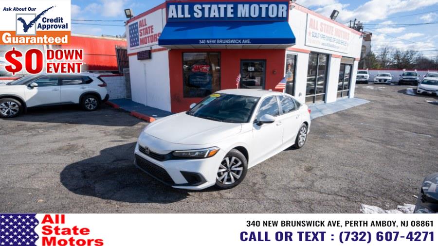 2022 Honda Civic Sedan LX CVT, available for sale in Perth Amboy, New Jersey | All State Motor Inc. Perth Amboy, New Jersey 2022 Honda Civic Sedan LX CVT, available for sale in Perth Amboy, New Jersey | All State Motor Inc. Perth Amboy, New Jersey