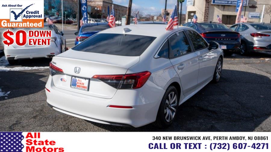 2022 Honda Civic Sedan LX CVT, available for sale in Perth Amboy, New Jersey | All State Motor Inc. Perth Amboy, New Jersey 2022 Honda Civic Sedan LX CVT, available for sale in Perth Amboy, New Jersey | All State Motor Inc. Perth Amboy, New Jersey