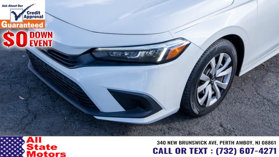 2022 Honda Civic Sedan LX CVT, available for sale in Perth Amboy, New Jersey | All State Motor Inc. Perth Amboy, New Jersey 2022 Honda Civic Sedan LX CVT, available for sale in Perth Amboy, New Jersey | All State Motor Inc. Perth Amboy, New Jersey