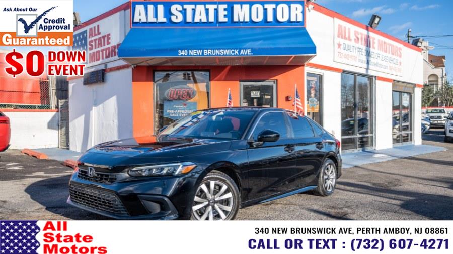 2022 Honda Civic Sedan LX CVT, available for sale in Perth Amboy, New Jersey | All State Motor Inc. Perth Amboy, New Jersey 2022 Honda Civic Sedan LX CVT, available for sale in Perth Amboy, New Jersey | All State Motor Inc. Perth Amboy, New Jersey