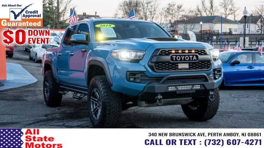 2018 Toyota Tacoma TRD Pro Double Cab 5'' Bed V6 4x4 MT (Natl), available for sale in Perth Amboy, New Jersey | All State Motor Inc. Perth Amboy, New Jersey 2018 Toyota Tacoma TRD Pro Double Cab 5'' Bed V6 4x4 MT (Natl), available for sale in Perth Amboy, New Jersey | All State Motor Inc. Perth Amboy, New Jersey
