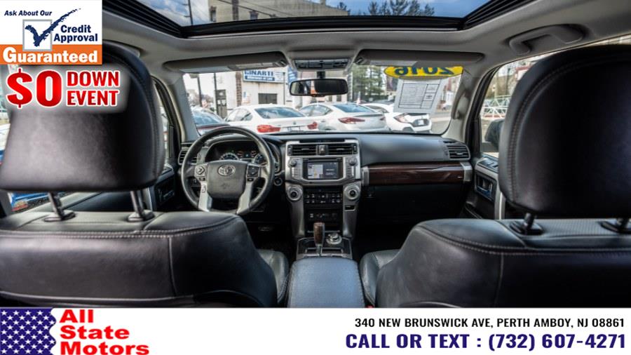 2016 Toyota 4Runner 4WD 4dr V6 Limited (Natl), available for sale in Perth Amboy, New Jersey | All State Motor Inc. Perth Amboy, New Jersey 2016 Toyota 4Runner 4WD 4dr V6 Limited (Natl), available for sale in Perth Amboy, New Jersey | All State Motor Inc. Perth Amboy, New Jersey