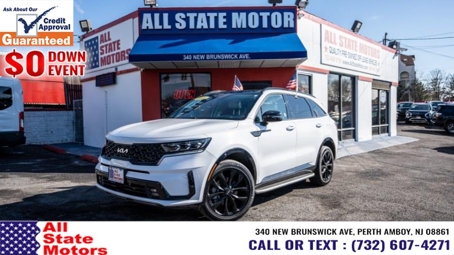 2022 Kia Sorento SX AWD, available for sale in Perth Amboy, New Jersey | All State Motor Inc. Perth Amboy, New Jersey 2022 Kia Sorento SX AWD, available for sale in Perth Amboy, New Jersey | All State Motor Inc. Perth Amboy, New Jersey