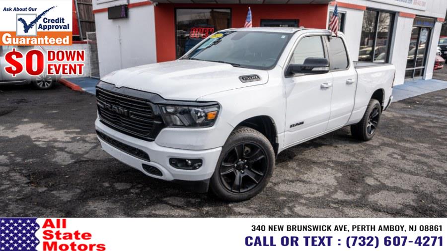 2021 Ram 1500 Big Horn 4x4 Quad Cab 6''4" Box, available for sale in Perth Amboy, New Jersey | All State Motor Inc. Perth Amboy, New Jersey 2021 Ram 1500 Big Horn 4x4 Quad Cab 6''4" Box, available for sale in Perth Amboy, New Jersey | All State Motor Inc. Perth Amboy, New Jersey