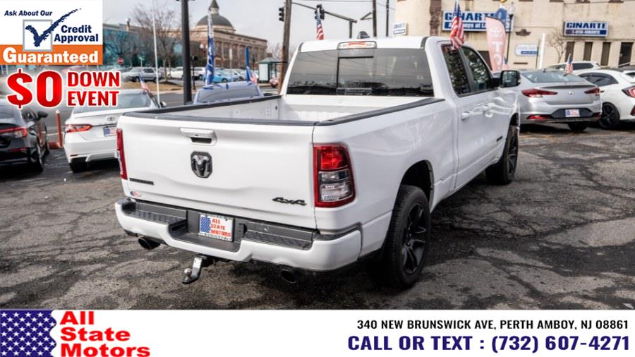 2021 Ram 1500 Big Horn 4x4 Quad Cab 6''4" Box, available for sale in Perth Amboy, New Jersey | All State Motor Inc. Perth Amboy, New Jersey 2021 Ram 1500 Big Horn 4x4 Quad Cab 6''4" Box, available for sale in Perth Amboy, New Jersey | All State Motor Inc. Perth Amboy, New Jersey