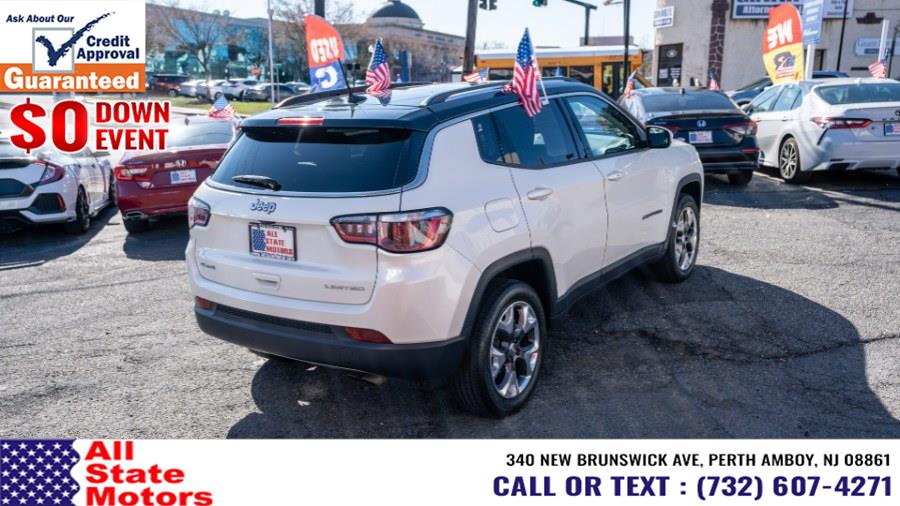 2019 Jeep Compass Limited 4x4, available for sale in Perth Amboy, New Jersey | All State Motor Inc. Perth Amboy, New Jersey 2019 Jeep Compass Limited 4x4, available for sale in Perth Amboy, New Jersey | All State Motor Inc. Perth Amboy, New Jersey