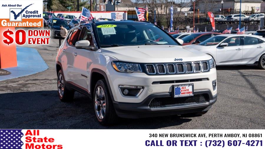 2019 Jeep Compass Limited 4x4, available for sale in Perth Amboy, New Jersey | All State Motor Inc. Perth Amboy, New Jersey 2019 Jeep Compass Limited 4x4, available for sale in Perth Amboy, New Jersey | All State Motor Inc. Perth Amboy, New Jersey