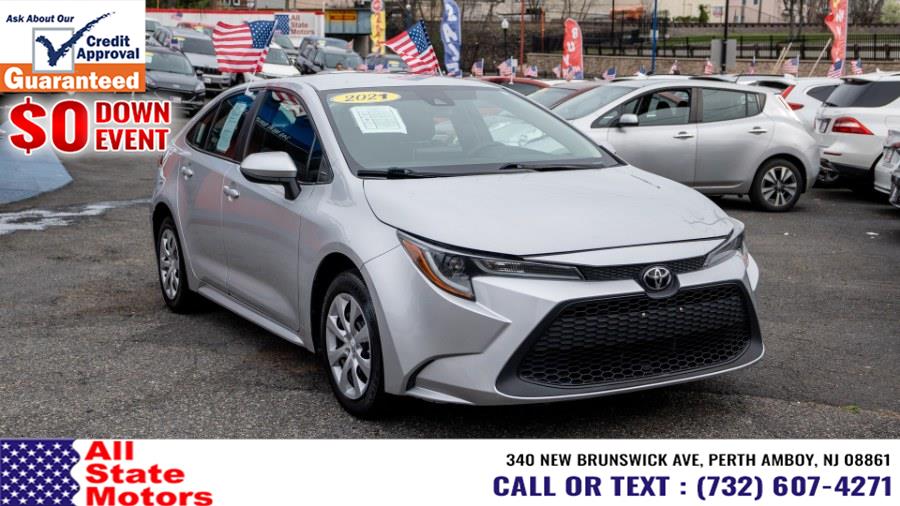 2021 Toyota Corolla LE CVT (Natl), available for sale in Perth Amboy, New Jersey | All State Motor Inc. Perth Amboy, New Jersey 2021 Toyota Corolla LE CVT (Natl), available for sale in Perth Amboy, New Jersey | All State Motor Inc. Perth Amboy, New Jersey