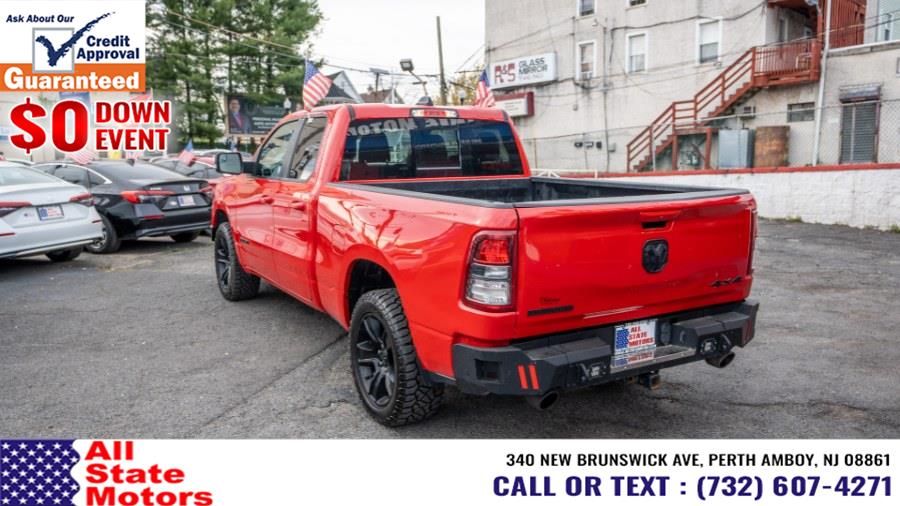 2022 Ram 1500 Big Horn 4x4 Quad Cab 6''4" Box, available for sale in Perth Amboy, New Jersey | All State Motor Inc. Perth Amboy, New Jersey 2022 Ram 1500 Big Horn 4x4 Quad Cab 6''4" Box, available for sale in Perth Amboy, New Jersey | All State Motor Inc. Perth Amboy, New Jersey