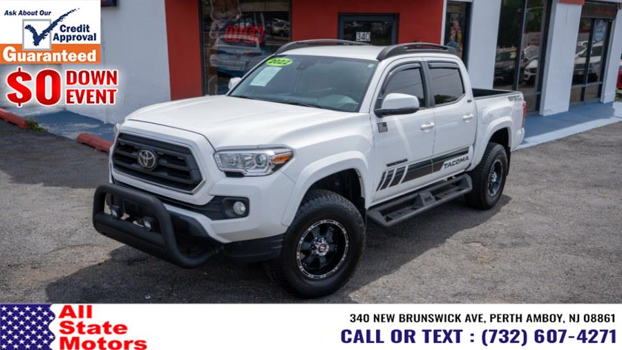 2022 Toyota Tacoma 2WD SR5 Double Cab 5'' Bed V6 AT (Natl), available for sale in Perth Amboy, New Jersey | All State Motor Inc. Perth Amboy, New Jersey 2022 Toyota Tacoma 2WD SR5 Double Cab 5'' Bed V6 AT (Natl), available for sale in Perth Amboy, New Jersey | All State Motor Inc. Perth Amboy, New Jersey
