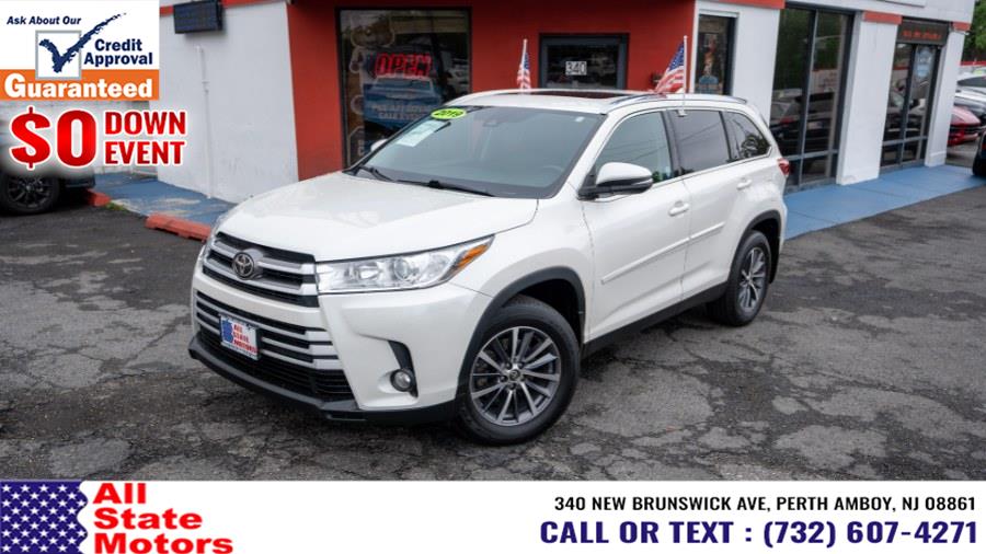 2019 Toyota Highlander XLE V6 AWD (Natl), available for sale in Perth Amboy, New Jersey | All State Motor Inc. Perth Amboy, New Jersey 2019 Toyota Highlander XLE V6 AWD (Natl), available for sale in Perth Amboy, New Jersey | All State Motor Inc. Perth Amboy, New Jersey