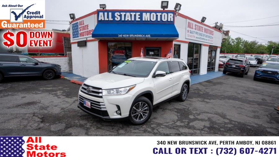 2019 Toyota Highlander XLE V6 AWD (Natl), available for sale in Perth Amboy, New Jersey | All State Motor Inc. Perth Amboy, New Jersey 2019 Toyota Highlander XLE V6 AWD (Natl), available for sale in Perth Amboy, New Jersey | All State Motor Inc. Perth Amboy, New Jersey
