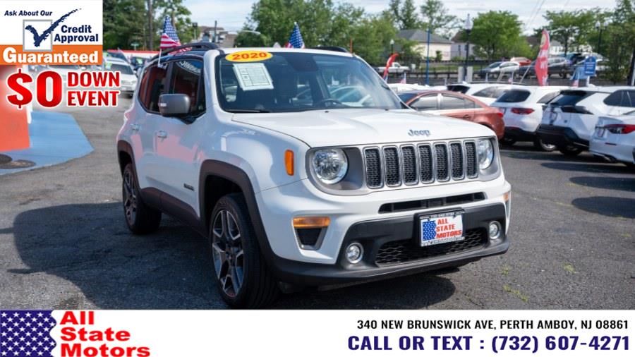 2020 Jeep Renegade Limited 4x4, available for sale in Perth Amboy, New Jersey | All State Motor Inc. Perth Amboy, New Jersey 2020 Jeep Renegade Limited 4x4, available for sale in Perth Amboy, New Jersey | All State Motor Inc. Perth Amboy, New Jersey