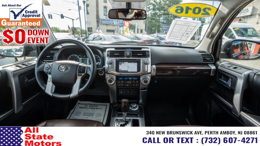 2016 Toyota 4Runner 4WD 4dr V6 Limited (Natl), available for sale in Perth Amboy, New Jersey | All State Motor Inc. Perth Amboy, New Jersey 2016 Toyota 4Runner 4WD 4dr V6 Limited (Natl), available for sale in Perth Amboy, New Jersey | All State Motor Inc. Perth Amboy, New Jersey