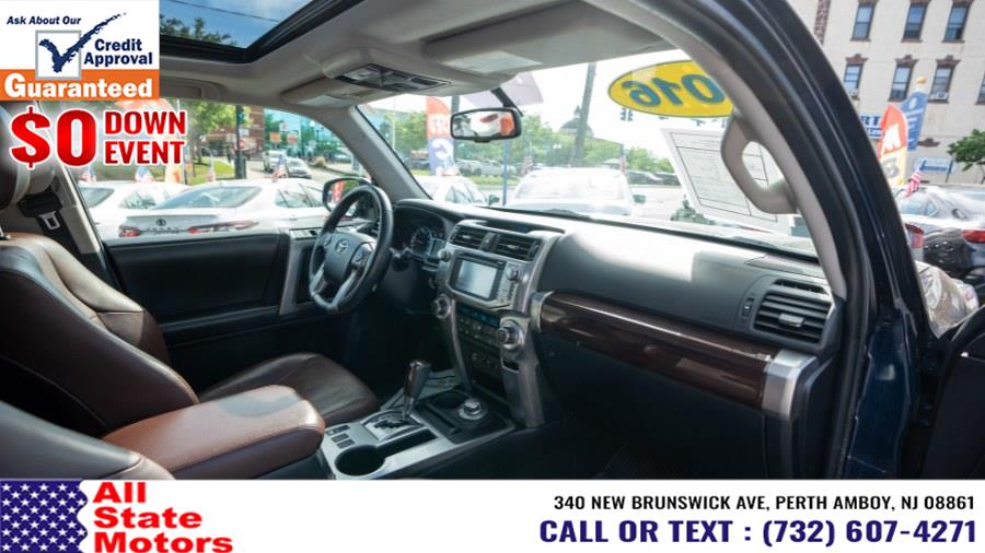 2016 Toyota 4Runner 4WD 4dr V6 Limited (Natl), available for sale in Perth Amboy, New Jersey | All State Motor Inc. Perth Amboy, New Jersey 2016 Toyota 4Runner 4WD 4dr V6 Limited (Natl), available for sale in Perth Amboy, New Jersey | All State Motor Inc. Perth Amboy, New Jersey