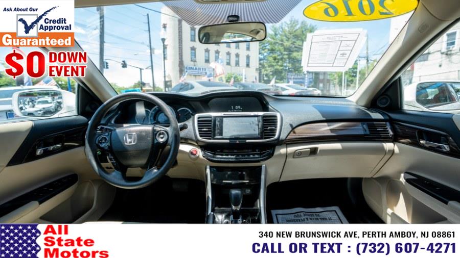 2016 Honda Accord Sedan 4dr I4 CVT EX, available for sale in Perth Amboy, New Jersey | All State Motor Inc. Perth Amboy, New Jersey 2016 Honda Accord Sedan 4dr I4 CVT EX, available for sale in Perth Amboy, New Jersey | All State Motor Inc. Perth Amboy, New Jersey