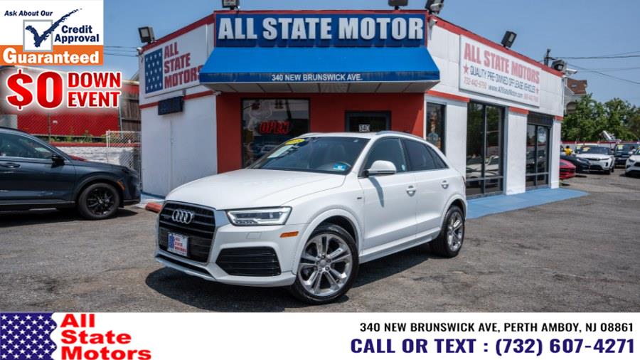 2018 Audi Q3 2.0 TFSI Premium Plus quattro AWD, available for sale in Perth Amboy, New Jersey | All State Motor Inc. Perth Amboy, New Jersey 2018 Audi Q3 2.0 TFSI Premium Plus quattro AWD, available for sale in Perth Amboy, New Jersey | All State Motor Inc. Perth Amboy, New Jersey