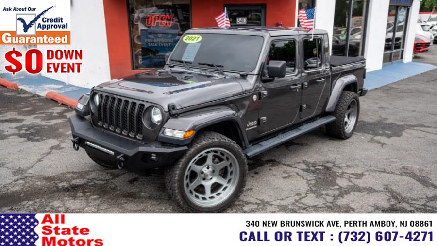 2021 Jeep Gladiator Overland 4x4, available for sale in Perth Amboy, New Jersey | All State Motor Inc. Perth Amboy, New Jersey 2021 Jeep Gladiator Overland 4x4, available for sale in Perth Amboy, New Jersey | All State Motor Inc. Perth Amboy, New Jersey