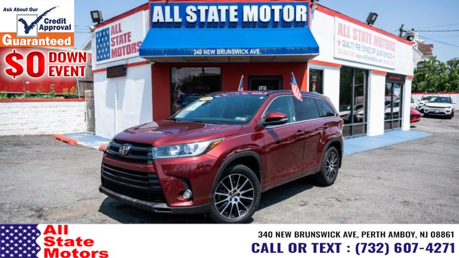 2018 Toyota Highlander SE V6 AWD (Natl), available for sale in Perth Amboy, New Jersey | All State Motor Inc. Perth Amboy, New Jersey 2018 Toyota Highlander SE V6 AWD (Natl), available for sale in Perth Amboy, New Jersey | All State Motor Inc. Perth Amboy, New Jersey