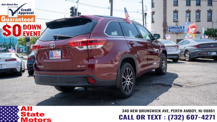 2018 Toyota Highlander SE V6 AWD (Natl), available for sale in Perth Amboy, New Jersey | All State Motor Inc. Perth Amboy, New Jersey 2018 Toyota Highlander SE V6 AWD (Natl), available for sale in Perth Amboy, New Jersey | All State Motor Inc. Perth Amboy, New Jersey