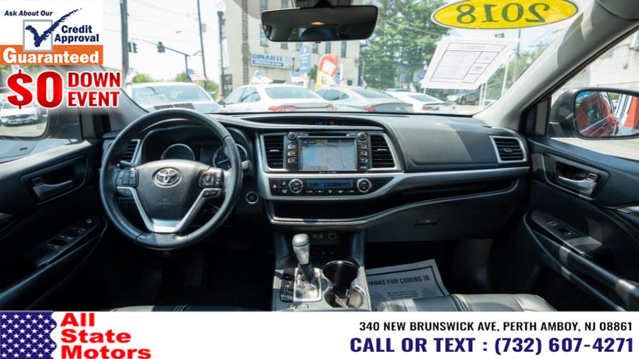 2018 Toyota Highlander SE V6 AWD (Natl), available for sale in Perth Amboy, New Jersey | All State Motor Inc. Perth Amboy, New Jersey 2018 Toyota Highlander SE V6 AWD (Natl), available for sale in Perth Amboy, New Jersey | All State Motor Inc. Perth Amboy, New Jersey