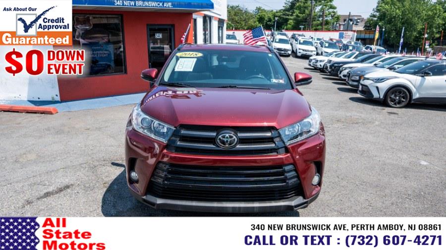 2018 Toyota Highlander SE V6 AWD (Natl), available for sale in Perth Amboy, New Jersey | All State Motor Inc. Perth Amboy, New Jersey 2018 Toyota Highlander SE V6 AWD (Natl), available for sale in Perth Amboy, New Jersey | All State Motor Inc. Perth Amboy, New Jersey