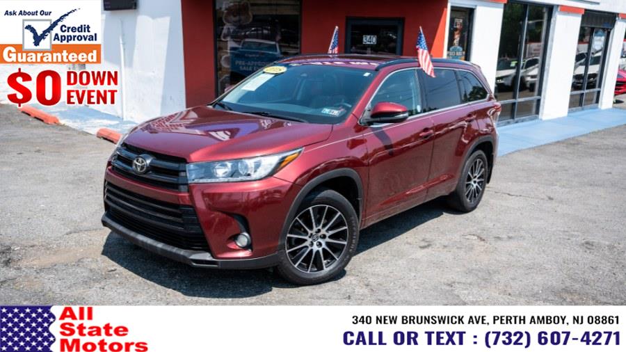 2018 Toyota Highlander SE V6 AWD (Natl), available for sale in Perth Amboy, New Jersey | All State Motor Inc. Perth Amboy, New Jersey 2018 Toyota Highlander SE V6 AWD (Natl), available for sale in Perth Amboy, New Jersey | All State Motor Inc. Perth Amboy, New Jersey