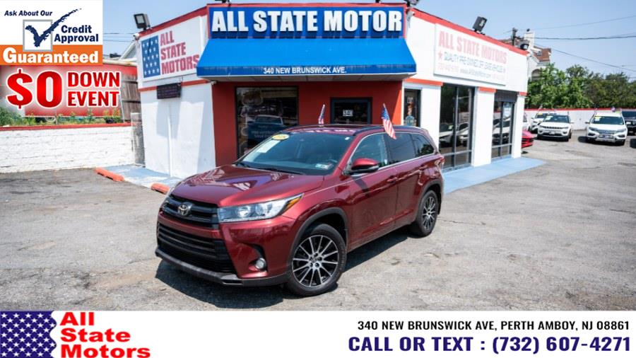 2018 Toyota Highlander SE V6 AWD (Natl), available for sale in Perth Amboy, New Jersey | All State Motor Inc. Perth Amboy, New Jersey 2018 Toyota Highlander SE V6 AWD (Natl), available for sale in Perth Amboy, New Jersey | All State Motor Inc. Perth Amboy, New Jersey