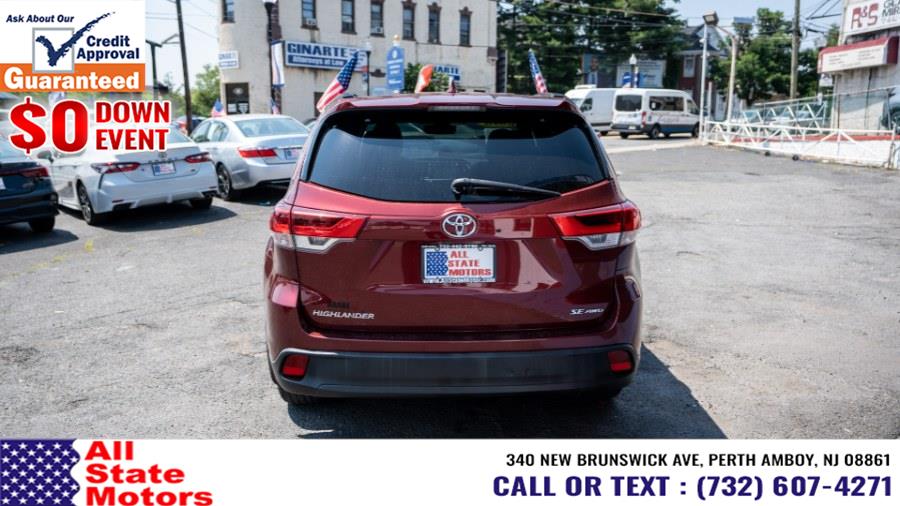 2018 Toyota Highlander SE V6 AWD (Natl), available for sale in Perth Amboy, New Jersey | All State Motor Inc. Perth Amboy, New Jersey 2018 Toyota Highlander SE V6 AWD (Natl), available for sale in Perth Amboy, New Jersey | All State Motor Inc. Perth Amboy, New Jersey