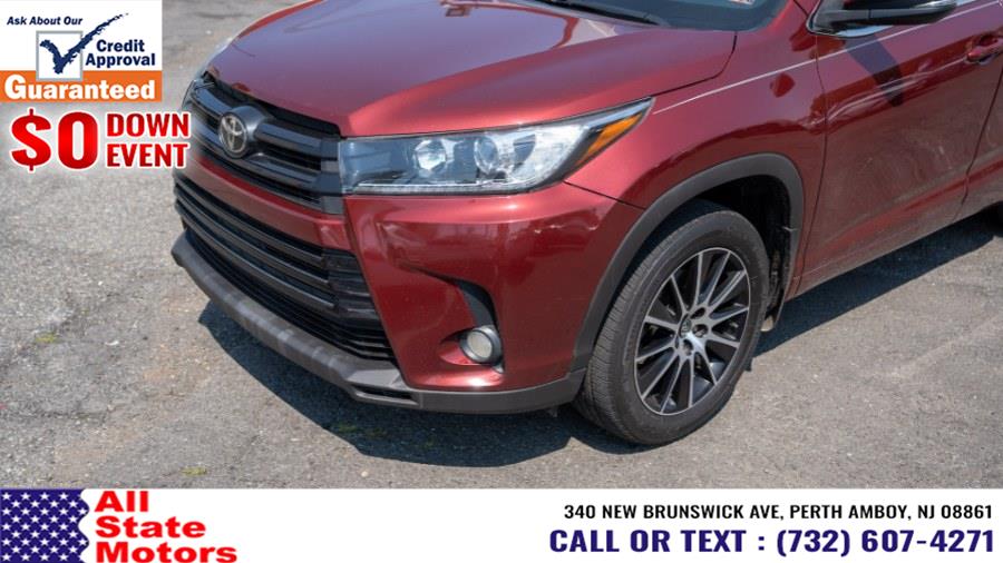 2018 Toyota Highlander SE V6 AWD (Natl), available for sale in Perth Amboy, New Jersey | All State Motor Inc. Perth Amboy, New Jersey 2018 Toyota Highlander SE V6 AWD (Natl), available for sale in Perth Amboy, New Jersey | All State Motor Inc. Perth Amboy, New Jersey