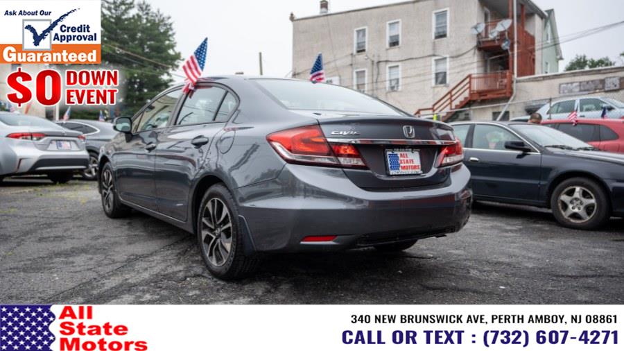2013 Honda Civic Sdn 4dr Auto EX, available for sale in Perth Amboy, New Jersey | All State Motor Inc. Perth Amboy, New Jersey 2013 Honda Civic Sdn 4dr Auto EX, available for sale in Perth Amboy, New Jersey | All State Motor Inc. Perth Amboy, New Jersey