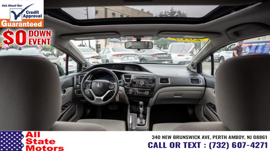2013 Honda Civic Sdn 4dr Auto EX, available for sale in Perth Amboy, New Jersey | All State Motor Inc. Perth Amboy, New Jersey 2013 Honda Civic Sdn 4dr Auto EX, available for sale in Perth Amboy, New Jersey | All State Motor Inc. Perth Amboy, New Jersey