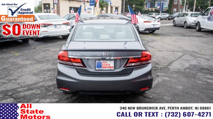 2013 Honda Civic Sdn 4dr Auto EX, available for sale in Perth Amboy, New Jersey | All State Motor Inc. Perth Amboy, New Jersey 2013 Honda Civic Sdn 4dr Auto EX, available for sale in Perth Amboy, New Jersey | All State Motor Inc. Perth Amboy, New Jersey