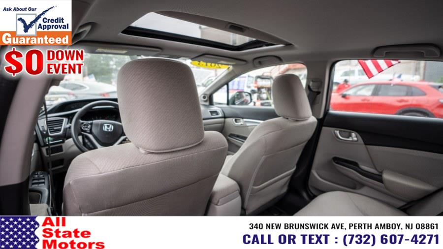 2013 Honda Civic Sdn 4dr Auto EX, available for sale in Perth Amboy, New Jersey | All State Motor Inc. Perth Amboy, New Jersey 2013 Honda Civic Sdn 4dr Auto EX, available for sale in Perth Amboy, New Jersey | All State Motor Inc. Perth Amboy, New Jersey