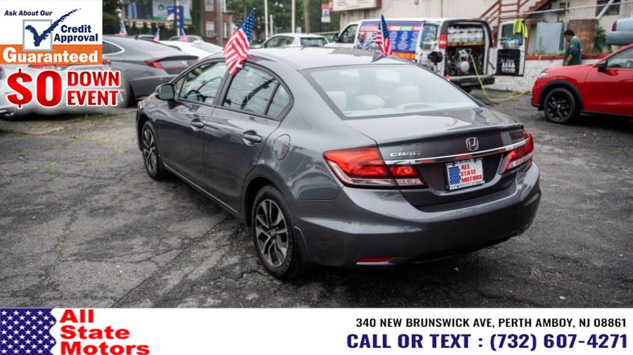 2013 Honda Civic Sdn 4dr Auto EX, available for sale in Perth Amboy, New Jersey | All State Motor Inc. Perth Amboy, New Jersey 2013 Honda Civic Sdn 4dr Auto EX, available for sale in Perth Amboy, New Jersey | All State Motor Inc. Perth Amboy, New Jersey