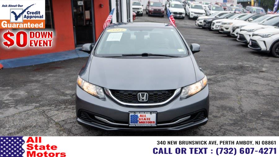 2013 Honda Civic Sdn 4dr Auto EX, available for sale in Perth Amboy, New Jersey | All State Motor Inc. Perth Amboy, New Jersey 2013 Honda Civic Sdn 4dr Auto EX, available for sale in Perth Amboy, New Jersey | All State Motor Inc. Perth Amboy, New Jersey