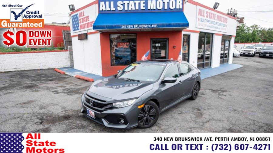2018 Honda Civic Hatchback EX-L Navi CVT, available for sale in Perth Amboy, New Jersey | All State Motor Inc. Perth Amboy, New Jersey 2018 Honda Civic Hatchback EX-L Navi CVT, available for sale in Perth Amboy, New Jersey | All State Motor Inc. Perth Amboy, New Jersey