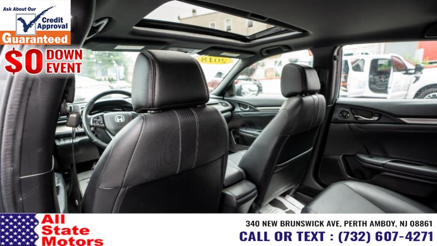 2018 Honda Civic Hatchback EX-L Navi CVT, available for sale in Perth Amboy, New Jersey | All State Motor Inc. Perth Amboy, New Jersey 2018 Honda Civic Hatchback EX-L Navi CVT, available for sale in Perth Amboy, New Jersey | All State Motor Inc. Perth Amboy, New Jersey