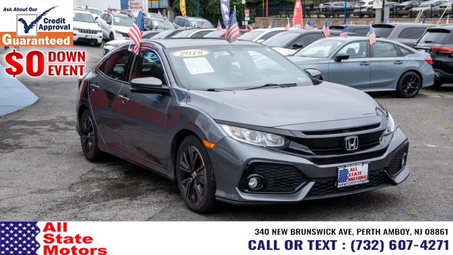 2018 Honda Civic Hatchback EX-L Navi CVT, available for sale in Perth Amboy, New Jersey | All State Motor Inc. Perth Amboy, New Jersey 2018 Honda Civic Hatchback EX-L Navi CVT, available for sale in Perth Amboy, New Jersey | All State Motor Inc. Perth Amboy, New Jersey