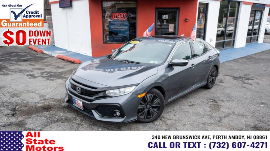 2018 Honda Civic Hatchback EX-L Navi CVT, available for sale in Perth Amboy, New Jersey | All State Motor Inc. Perth Amboy, New Jersey 2018 Honda Civic Hatchback EX-L Navi CVT, available for sale in Perth Amboy, New Jersey | All State Motor Inc. Perth Amboy, New Jersey
