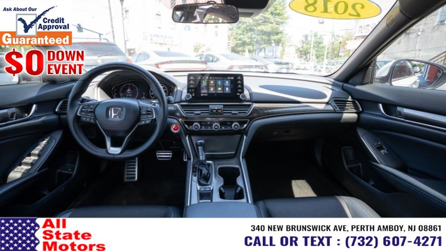 2018 Honda Accord Sedan Sport 1.5T CVT, available for sale in Perth Amboy, New Jersey | All State Motor Inc. Perth Amboy, New Jersey 2018 Honda Accord Sedan Sport 1.5T CVT, available for sale in Perth Amboy, New Jersey | All State Motor Inc. Perth Amboy, New Jersey