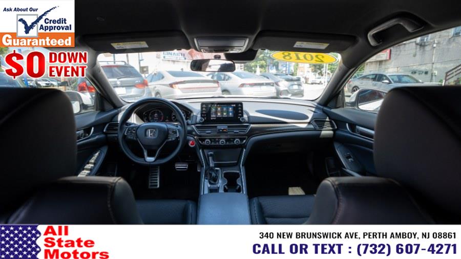 2018 Honda Accord Sedan Sport 1.5T CVT, available for sale in Perth Amboy, New Jersey | All State Motor Inc. Perth Amboy, New Jersey 2018 Honda Accord Sedan Sport 1.5T CVT, available for sale in Perth Amboy, New Jersey | All State Motor Inc. Perth Amboy, New Jersey