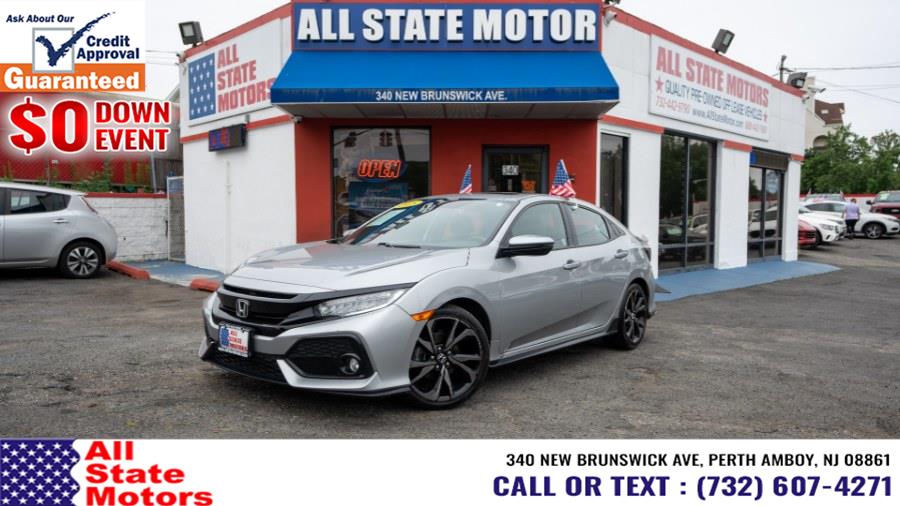 2018 Honda Civic Hatchback Sport Touring CVT, available for sale in Perth Amboy, New Jersey | All State Motor Inc. Perth Amboy, New Jersey 2018 Honda Civic Hatchback Sport Touring CVT, available for sale in Perth Amboy, New Jersey | All State Motor Inc. Perth Amboy, New Jersey