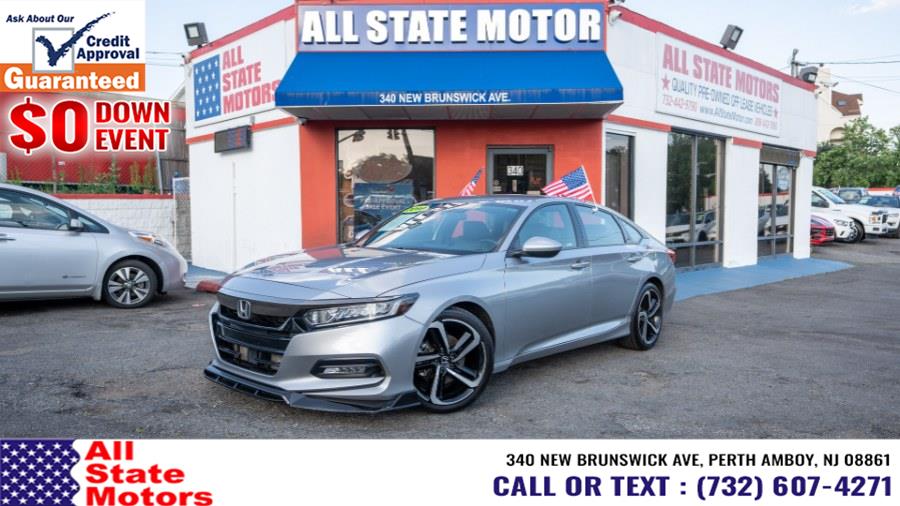 2019 Honda Accord Sedan Sport 1.5T CVT, available for sale in Perth Amboy, New Jersey | All State Motor Inc. Perth Amboy, New Jersey 2019 Honda Accord Sedan Sport 1.5T CVT, available for sale in Perth Amboy, New Jersey | All State Motor Inc. Perth Amboy, New Jersey