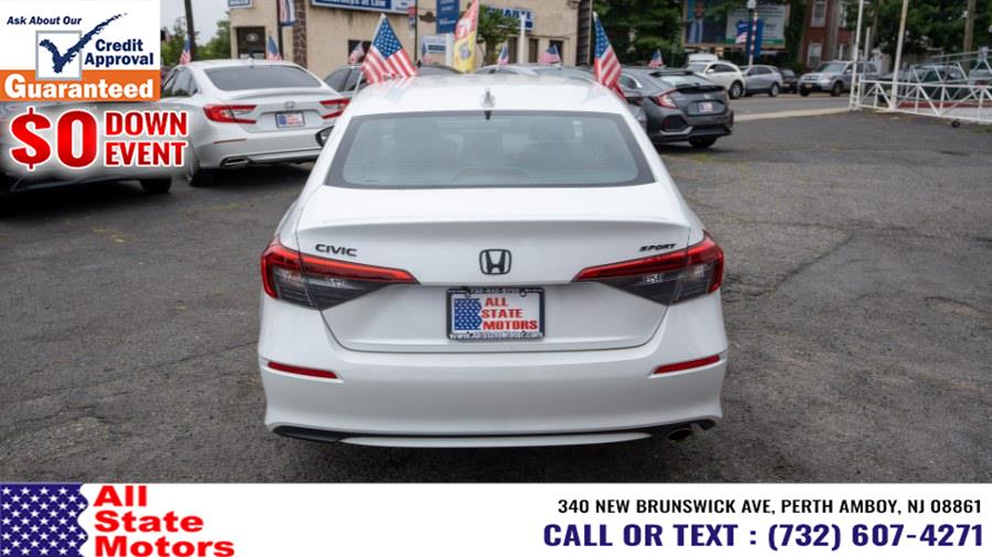 2022 Honda Civic Sedan Sport CVT, available for sale in Perth Amboy, New Jersey | All State Motor Inc. Perth Amboy, New Jersey 2022 Honda Civic Sedan Sport CVT, available for sale in Perth Amboy, New Jersey | All State Motor Inc. Perth Amboy, New Jersey