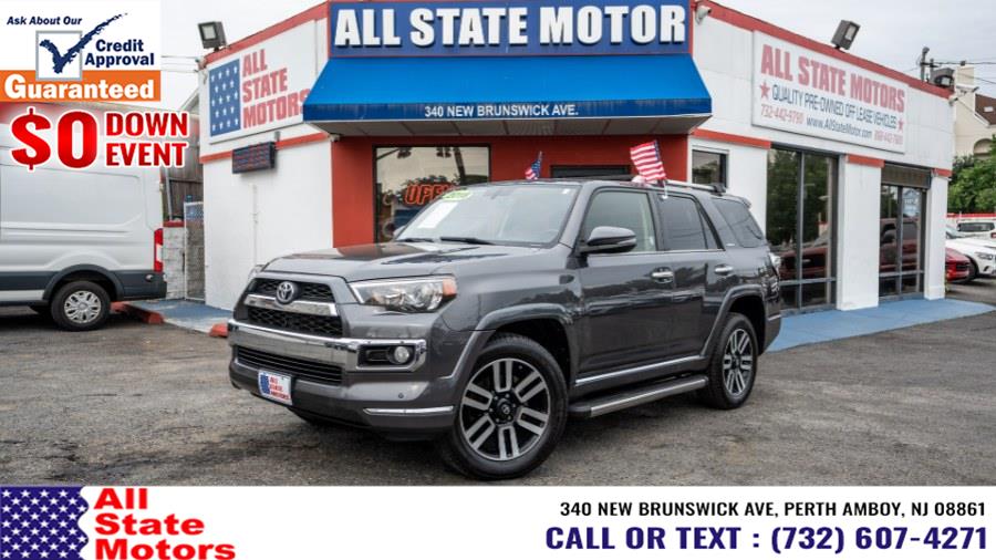 2018 Toyota 4Runner Limited 4WD (Natl), available for sale in Perth Amboy, New Jersey | All State Motor Inc. Perth Amboy, New Jersey 2018 Toyota 4Runner Limited 4WD (Natl), available for sale in Perth Amboy, New Jersey | All State Motor Inc. Perth Amboy, New Jersey