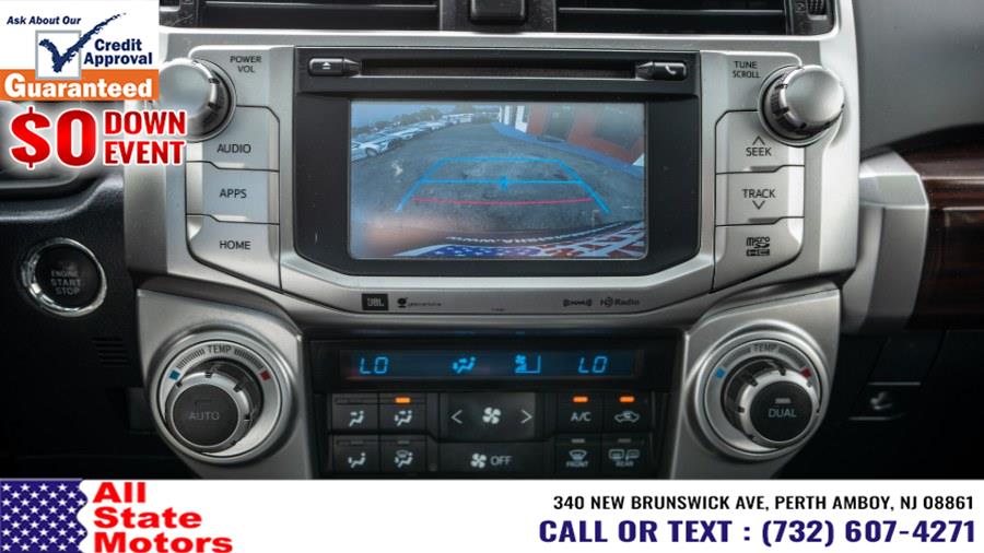 2018 Toyota 4Runner Limited 4WD (Natl), available for sale in Perth Amboy, New Jersey | All State Motor Inc. Perth Amboy, New Jersey 2018 Toyota 4Runner Limited 4WD (Natl), available for sale in Perth Amboy, New Jersey | All State Motor Inc. Perth Amboy, New Jersey