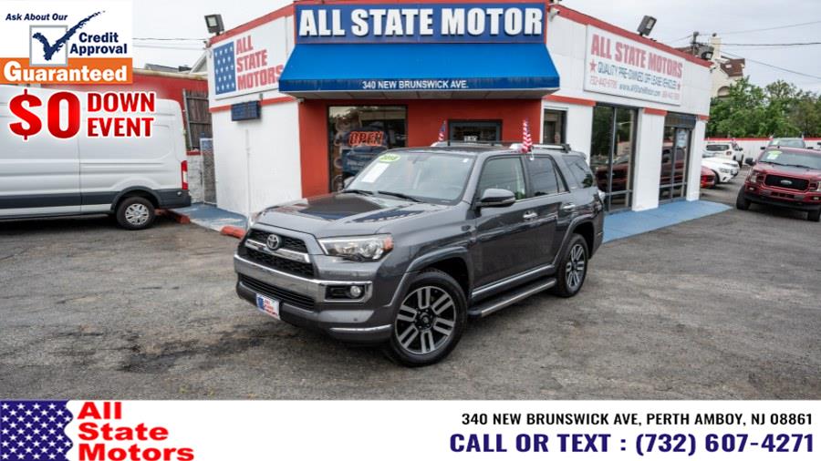 2018 Toyota 4Runner Limited 4WD (Natl), available for sale in Perth Amboy, New Jersey | All State Motor Inc. Perth Amboy, New Jersey 2018 Toyota 4Runner Limited 4WD (Natl), available for sale in Perth Amboy, New Jersey | All State Motor Inc. Perth Amboy, New Jersey