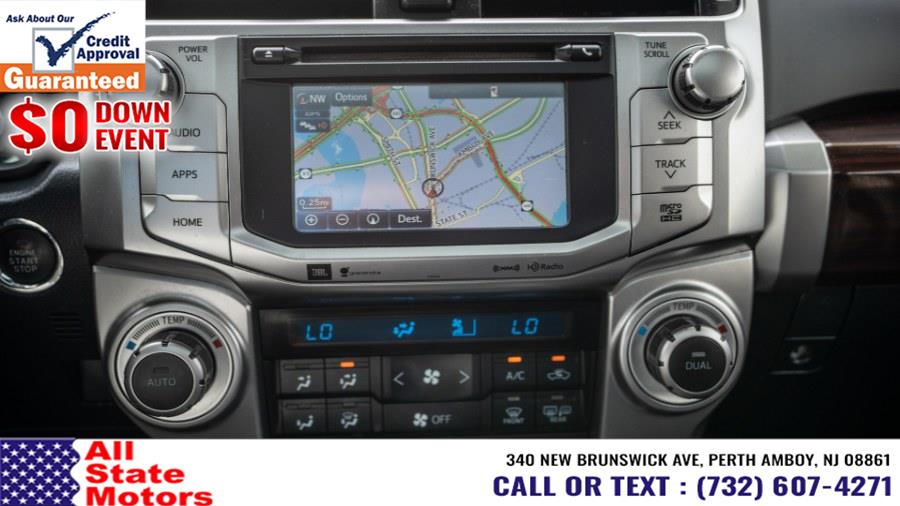 2018 Toyota 4Runner Limited 4WD (Natl), available for sale in Perth Amboy, New Jersey | All State Motor Inc. Perth Amboy, New Jersey 2018 Toyota 4Runner Limited 4WD (Natl), available for sale in Perth Amboy, New Jersey | All State Motor Inc. Perth Amboy, New Jersey